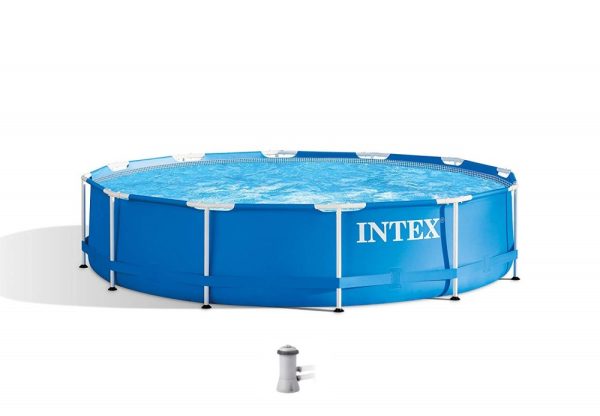 INTEX MetalSet medence D366m x 76cm 28212 - Vidashop – A Család Webáruháza