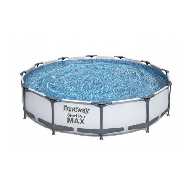 90140717 Bestway Steel Pro Max Ground Pool fe25CC2581mva25CC2581zas medence 366 x 76 cm - Vidashop – A Család Webáruháza